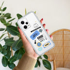 Ticket to Happiness Transparent Silicon Case For Redmi 13C 4G