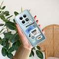 Ticket to Happiness Transparent Silicon Case For Redmi Note 15 5G