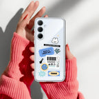 Ticket to Happiness Anti Yellow Case For Samsung Galaxy M34 5G / Samsung Galaxy F34 5G