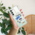 Ticket to Happiness Transparent Silicon Case For Vivo T3 5G