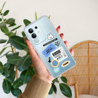 Ticket to Happiness Transparent Silicon Case For Vivo T4x 5G