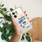 Ticket to Happiness Transparent Silicon Case For Vivo T1 44W