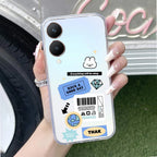 Ticket to Happiness Anti Yellow Case For Vivo Y28 5G