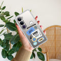 Ticket to Happiness Transparent Silicon Case For Vivo Y300 5G