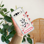Tino Panda Customize Transparent Silicon Case For Google Pixel 10 Pro XL