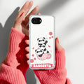 Tino Panda Customize Anti Yellow Clear Case For iPhone 17e