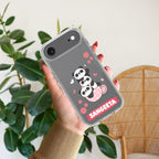 Tino Panda Customize Transparent Silicon Case For iPhone 12 Pro Max