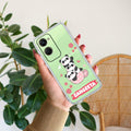 Tino Panda Customize Transparent Silicon Case For iQOO Z9 Lite 5G
