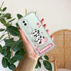 Tino Panda Customize Transparent Silicon Case For Vivo T3X 5G