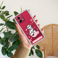 Tino Panda Customize Anti Yellow Case For Motorola G84 5G
