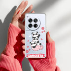 Tino Panda Customize Anti Yellow Case For OnePlus 12 5G
