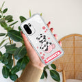 Tino Panda Customize Anti Yellow Case For OnePlus 15R 5G