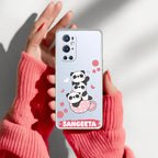 Tino Panda Customize Transparent Silicon Case For OnePlus 9 Pro