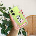 Tino Panda Customize Transparent Silicon Case For OnePlus Nord CE 3 Lite 5G