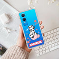 Tino Panda Customize Transparent Silicon Case For OnePlus Nord CE 4 Lite 5G