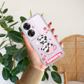 Tino Panda Customize Anti Yellow Case For Oppo F25 Pro 5G