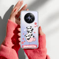 Tino Panda Customize Transparent Silicon Case For Realme 15 5G