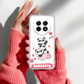 Tino Panda Customize Transparent Silicon Case For Realme 14 Pro Lite 5G