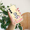 Tino Panda Customize Transparent Silicon Case For Realme 14x 5G