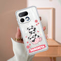 Tino Panda Customize Transparent Silicon Case For Realme P3x 5G