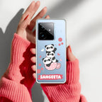 Tino Panda Customize Anti Yelllow Case For Realme GT 7 5G