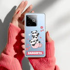 Tino Panda Customize Anti Yelllow Case For Realme GT 7T 5G