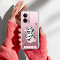 Tino Panda Customize Transparent Silicon Case For Realme C65 5G