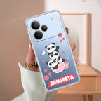 Tino Panda Customize Anti Yelllow Case For Realme P4 5G