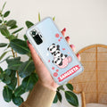 Tino Panda Customize Anti Yellow Case For Redmi Note 10 Pro