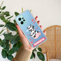 Tino Panda Customize Transparent Silicon Case For Redmi Note 12 4G