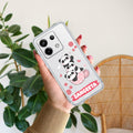 Tino Panda Customize Transparent Silicon Case For Redmi Note 13 5G