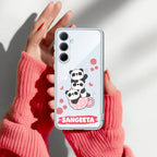 Tino Panda Customize Anti Yellow Case For Samsung Galaxy A55 5G