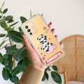 Tino Panda Customize Transparent Silicon Case For Vivo V23 5G