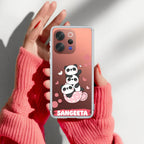 Tino Panda Customize Transparent Silicon Case For Vivo T4R 5G