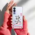 Tino Panda Customize Transparent Silicon Case For Vivo V70 FE 5G