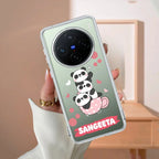 Tino Panda Customize Transparent Silicon Case For Vivo Y200 5G