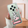 Tino Panda Customize Transparent Silicon Case For Vivo X200T 5G