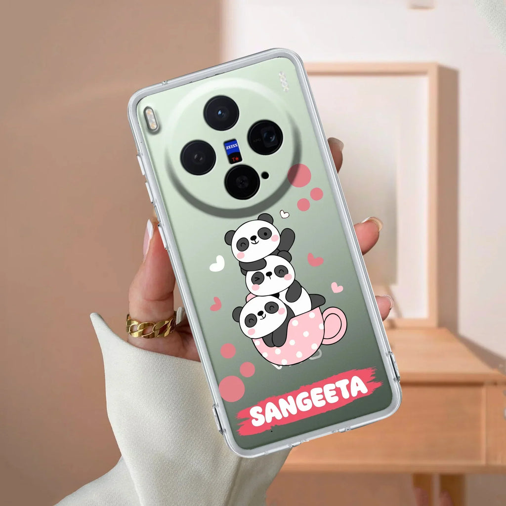Tino Panda Customize Anti Yellow Case For Vivo X300 5G