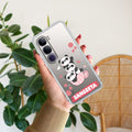 Tino Panda Customize Transparent Silicon Case For Vivo Y300 5G