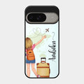 Travel Glossy Metal Case Cover For Google Pixel 9 5G