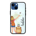 Travel Glossy Metal Case Cover For iPhone 13 mini