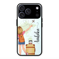 Travel Glossy Metal Case Cover For iPhone 17 Pro Max