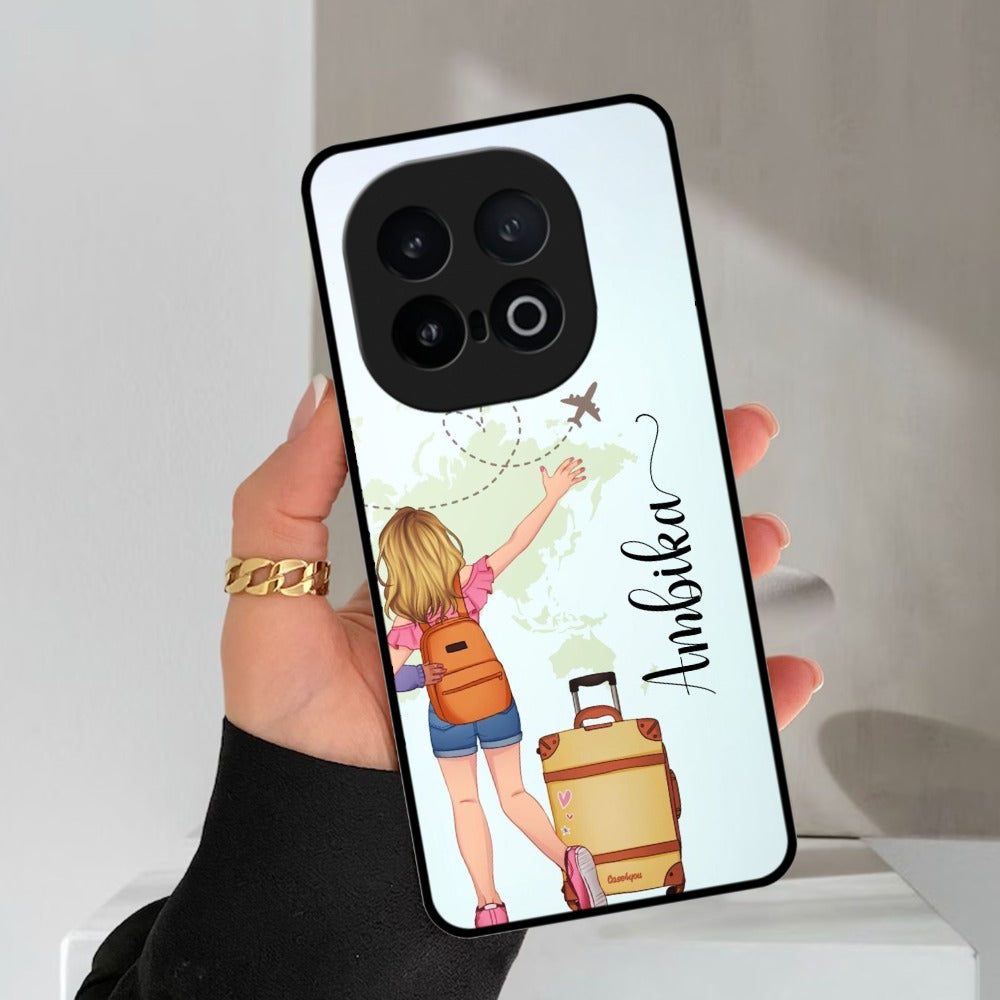 Travel Glossy Metal Case Cover For Vivo