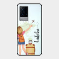 Travel Glossy Metal Case Cover For Iqoo 9 5G