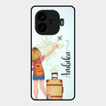 Travel Glossy Metal Case Cover For Iqoo Neo 10R 5G