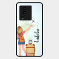 Travel Glossy Metal Case Cover For Iqoo Neo 7 5G