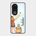 Travel Glossy Metal Case Cover For Iqoo Z10R