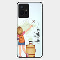 Travel Glossy Metal Case Cover For Iqoo Z6 5G