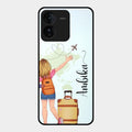 Travel Glossy Metal Case Cover For Iqoo Z9 5G