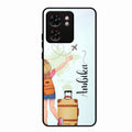 Travel Glossy Metal Case Cover For Motorola Edge 40